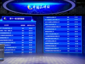 Yangzijiang Pharmaceutical has won the "Double No.1" in brand strength and brand value of the medical and health sector.